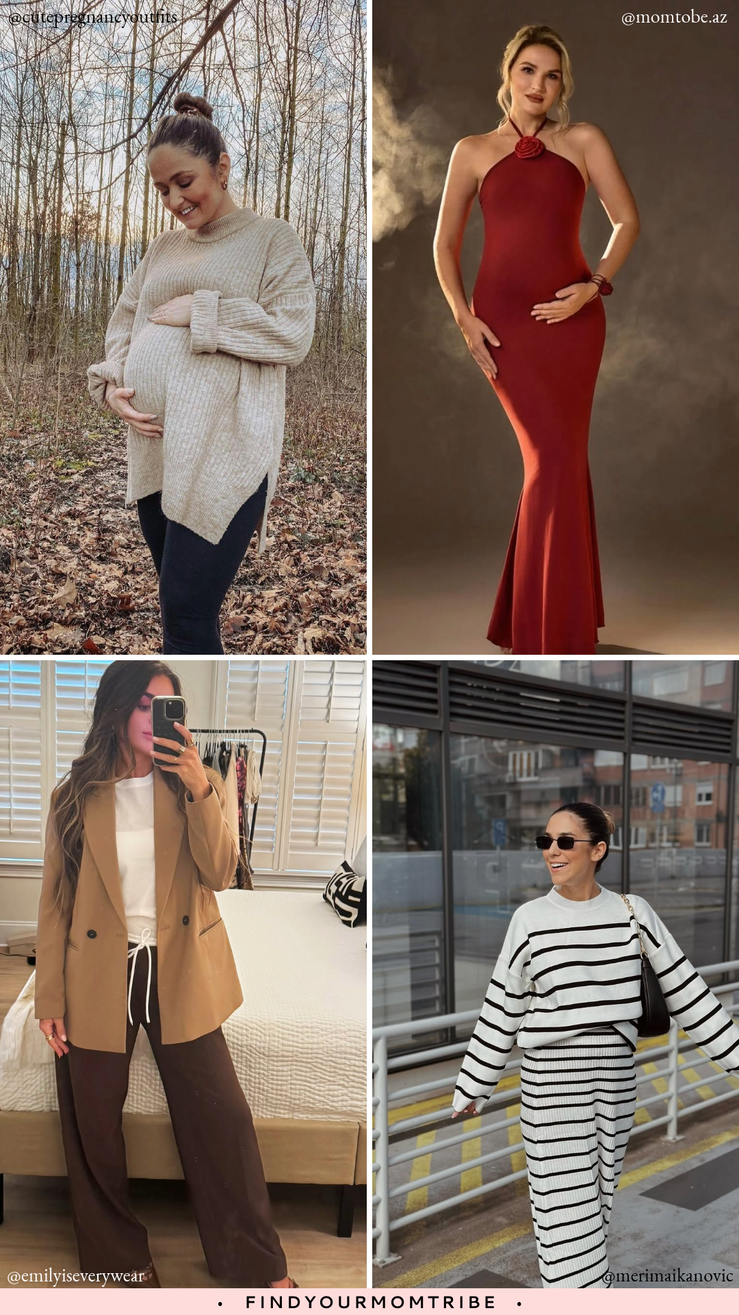 Pregnancy Outfits-Collage