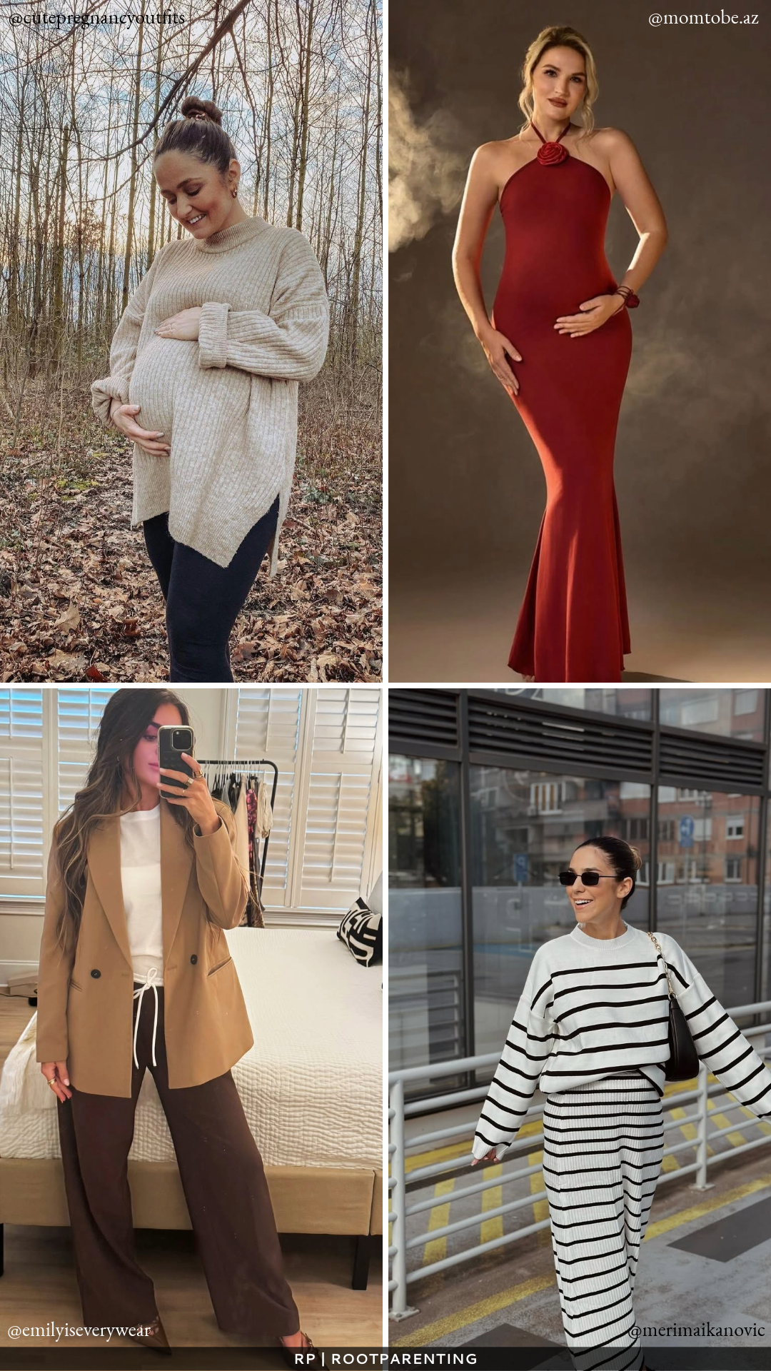 Pregnancy Outfits-Collage
